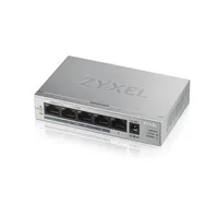 Zyxel GS1005-HP | Switch | 5x RJ45 1000Mb/s, 4x PoE, 60 W, no gestionado Ilość portów LAN5x [10/100/1000M (RJ45)]
