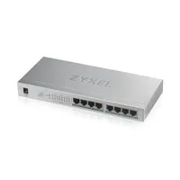 Zyxel GS1008-HP | Switch | 8x RJ45 1000Mb/s, 8x PoE, 60 W, niezarządzalny Ilość portów LAN8x [10/100/1000M (RJ45)]
