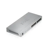 Zyxel GS1008-HP | Switch | 8x RJ45 1000Mb/s, 8x PoE, 60 W, niezarządzalny Automatyczne MDI/MDI-XY