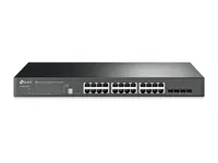 TP-Link T1700G-28TQ | Switch | 24x RJ45 1000Mb/s, 4x SFP+, Řízený Ilość portów LAN24x [10/100/1000M (RJ45)]
