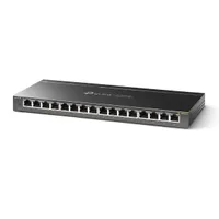 TP-Link TL-SG116E | Switch | 16x RJ45 1000Mb/s, Neřízený Ilość portów LAN16x [10/100/1000M (RJ45)]
