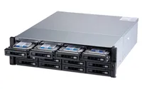 TS-1673U-8G | Servidor NAS | SATA 6Gbps, 4x Gbe LAN, 2x SFP+, max. 16x HDD/SSD Ilość zainstalowanych dysków0 
