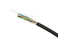 Extralink 72F | Cabo de fibra óptica | 1,5kN FRP, 72J G652D, 10mm, conducto, 4 km Liczba włókien kabla światłowodowego72F