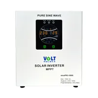VOLT SINUS PRO 1000 S 12V 10A | Fuente de alimentación | 1000W, con controlador de panel solar MPPT Moc UPS (VA)1000