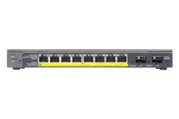 Netgear GS110TP-200EUS | Switch | SMART PROSAFE Ilość portów LAN8x [10/100/1000M (RJ45)]
