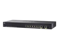 Cisco SG355-10P | Switch | 10x 1000Mb/s PoE, 62W, 2x Combo (RJ45/SFP) Ilość portów LAN10x [10/100/1000M (RJ45)]
