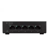 Cisco SF110D-05 | Switch | 5x 100Mb/s, Kryt Desktop Ilość portów WANNie dotyczy