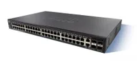 Cisco SG350X-48P | PoE Switch | 48x Gigabit RJ45 PoE, 2x 10G Combo(RJ45/SFP+), 2x SFP+, 382W PoE, impilabile Ilość portów LAN48x [10/100/1000M (RJ45)]

