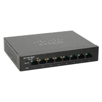 Cisco SF110D-08HP | Switch | 8x 100Mb/s, 4x PoE 802.3af, Obudowa Desktop Ilość portów LAN8x [10/100M (RJ45)]
