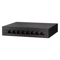 Cisco SF110D-08HP | Switch | 8x 100Mb/s, 4x PoE 802.3af, Kryt Desktop Ilość portów PoE4x [802.3af/at (100M)]
