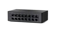 Cisco SF110D-16HP | Switch | 16x 100Mb/s, 8x PoE 802.3af, Obudowa Desktop Ilość portów LAN16x [10/100M (RJ45)]
