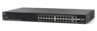 Cisco SG350X-24MP | Switch PoE | 24x Gigabit RJ45 PoE, 2x 10G Combo(RJ45/SFP+), 2x SFP+, 382W PoE, Stakowalny Ilość portów LAN24x [10/100/1000M (RJ45)]
