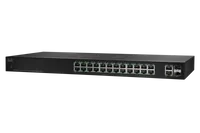 Cisco SF112-24 | Switch | 24x 100 Mb / s, 2x SFP 1Gb / s combo, montagem em rack Ilość portów LAN2x [1G Combo (RJ45/SFP)]

