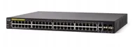 Cisco SG350-52MP | Switch PoE | 48x 1000Mb/s Max PoE, 740W, 2x Combo(RJ45/SFP) + 2x SFP, Zarządzalny Ilość portów LAN48x [10/100/1000M (RJ45)]
