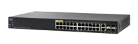 Cisco SG350-28P | PoE-Schalter | 24x 1000Mb/s PoE, 195W, 2x Combo(RJ45/SFP) + 2x SFP, Verwaltet