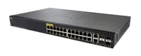 Cisco SG350-28P | Switch PoE | 24x 1000Mb/s PoE, 195W, 2x Combo(RJ45/SFP) + 2x SFP, Řízený Ilość portów LAN2x [1G Combo (RJ45/SFP)]

