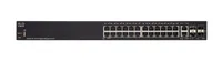 Cisco SG350-28 | Switch | 24x 1000Mb/s, 2x Combo(RJ45/SFP) + 2x SFP, Managed Ilość portów LAN2x [1G (SFP)]
