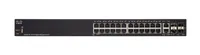 Cisco SG350-28 | Switch | 24x 1000Mb/s, 2x Combo(RJ45/SFP) + 2x SFP, Řízený Ilość portów LAN2x [1G (SFP)]
