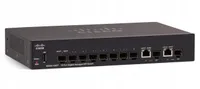 Cisco SG350-10SFP | Switch SFP | 8x SFP, 2x Combo(RJ45/SFP), Yönetilen Ilość portów LAN8x [1G (SFP)]
