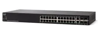 Cisco SF350-24 | Switch | 24x 100Mb/s, 2x 1Gb/s Combo(RJ45/SFP)+ 2x SFP, Řízený Ilość portów LAN24x [10/100M (RJ45)]
