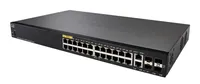 Cisco SF350-24MP | Switch | 24x 100Mb/s Max PoE, 375W, 2x Combo(RJ45/SFP) + 2x SFP, gestionado Ilość portów LAN2x [1G Combo (RJ45/SFP)]
