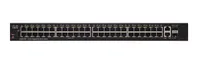 Cisco SG250-50P | Switch PoE | 48x 1000Mb/s PoE/PoE+, 2x 1Gb/s Combo, PoE 375W, gestionado Ilość portów LAN2x [1G Combo (RJ45/SFP)]

