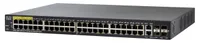 Cisco SF350-48MP | Schalter | 48x 100Mb/s Max PoE-Schalter, 740W, 2x Combo(RJ45/SFP) + 2x SFP, verwaltet Ilość portów LAN48x [10/100M (RJ45)]
