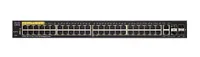 Cisco SF350-48P | Schalter | 48x 100Mb/s PoE-Schalter, 382W, 2x Combo(RJ45/SFP) + 2x SFP, verwaltet Ilość portów LAN2x [1G (SFP)]
