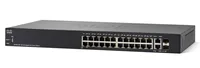 Cisco SG250-26P | PoE Switch | 24x 1000Mb/s PoE/PoE+, 2x 1Gb/s Combo, PoE 195W, gerenciado Ilość portów LAN24x [10/100/1000M (RJ45)]
