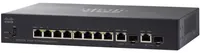 Cisco SF352-08 | Switch | 8x 100Mb/s, 2x 1Gb/s Combo(RJ45/SFP), gerenciado Ilość portów LAN8x [10/100M (RJ45)]
