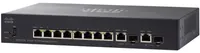 Cisco SF352-08 | Switch | 8x 100Mb/s, 2x 1Gb/s Combo(RJ45/SFP), gerenciado Ilość portów LAN8x [10/100M (RJ45)]

