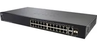 Cisco SG250-26 | Switch | 24x 1000Mb/s, 2x 1Gb/s Combo, Řízený Ilość portów LAN2x [1G Combo (RJ45/SFP)]
