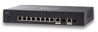Cisco SF352-08P | Switch | 8x 100Mb/s Max PoE, 62W, 2x 1Gb/s Combo(RJ45/SFP) , gestionado Ilość portów LAN8x [10/100M (RJ45)]
