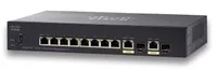 Cisco SF352-08P | Switch | 8x 100Mb/s Max PoE, 62W, 2x 1Gb/s Combo(RJ45/SFP) , Řízený