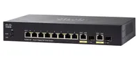 Cisco SG250-10P | PoE Switch | 8x 1000Mb/s PoE/PoE+, 2x 1Gb/s Combo, 62W, PoE In, Managed