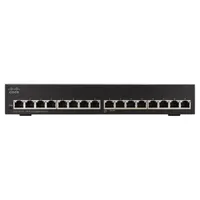CISCisco SG110-16 | Switch | 16x 1000Mb/s, montado en rack Ilość portów PoEBrak portów PoE