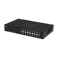 Cisco SG110-16HP | Switch | 16x 1000Mb/s, 8x PoE 802.3af, montaggio su rack Ilość portów PoE8x [802.3af/at (1G)]

