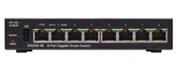 Cisco SG250-08 | Switch | 8x 1000Mb/s, PoE In, Řízený Ilość portów WANNie dotyczy