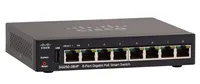 Cisco SG250-08HP | Switch PoE | 8x 1000Mb/s PoE/PoE+, Potencia 45W, gestionado Ilość portów LAN8x [10/100/1000M (RJ45)]
