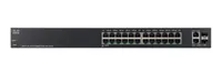 Cisco SG220-26 | Switch | 24x 1000Mb/s, 2x SFP/RJ45 Combo, Managed, Rackmount Ilość portów LAN2x [1G Combo (RJ45/SFP)]
