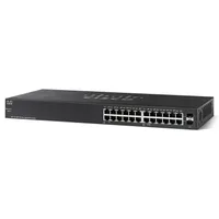 Cisco SG110-24HP | Switch | 24x 1000Mb/s, 12x PoE 802.3af, montaje en rack Ilość portów LAN24x [10/100/1000M (RJ45)]
