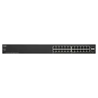 Cisco SG110-24HP | Switch | 24x 1000Mb/s, 12x PoE 802.3af, montaje en rack Ilość portów LAN2x [1G (SFP)]
