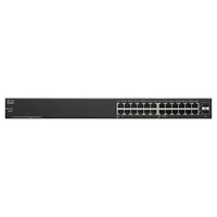 Cisco SG110-24HP | Switch | 24x 1000Mb/s, 12x PoE 802.3af, montaje en rack Ilość portów LAN2x [1G (SFP)]
