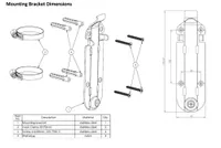 Cambium EPMP 1000 Connectorized | Montážní držák| Sada 1