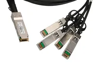 Extralink QSFP+ DAC | Kabel QSFP+ | DAC, 40Gbps do 4x 10Gbps 3m, 30AWG Moduł SFP - prędkość portu40 Gbps -> 4x 10 Gbps