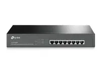 TP-Link TL-SG1008MP | Switch | 8x RJ45 1000Mb/s, 8x PoE+, 126W, Desktop/Rack Ilość portów LAN8x [10/100/1000M (RJ45)]
