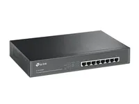 TP-Link TL-SG1008MP | Switch | 8x RJ45 1000Mb/s, 8x PoE+, 126W, Desktop/Rack Ilość portów PoE8x [802.3af/at (1G)]
