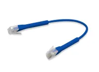 Ubiquiti UC-PATCH-RJ45-BL | Kupfer-LAN-Kabel | UniFi-Ethernet-Patchkabel, CAT6, blau Długość220mm