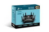 TP-link Archer AX6000 | Router WiFi | 8x RJ45 1000Mb/s, 1x 2.5G RJ45 WAN, 2x USB Maksymalna prędkość transmisji bezprzewodowej6000Mb/s 