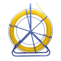 Extralink Pilot 8mm 50m | Cabo puxando o controle remoto | Fibra de vidro FRP, diâm. 8 mm, comprimento 50 m, amarelo Liczba kół1